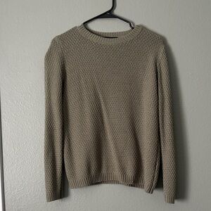 Forever 21 Women's Taupe Crewneck Sweater